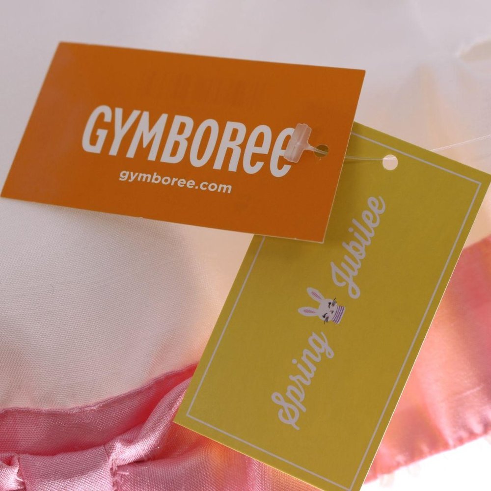 Gymboree White Pastel Stripe Spring Jubilee Dress - Picture 10 of 11